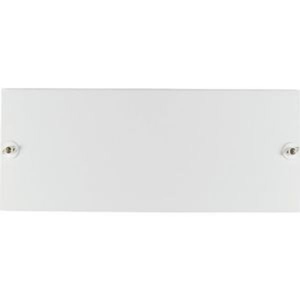 BFZ-FP-1/BL Front plate blind for 24 Module units per row, 1 row, white image 2