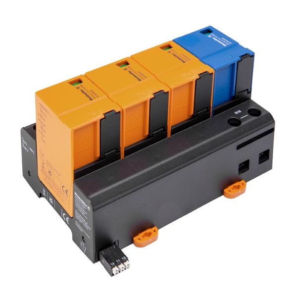 Surge voltage arrester, Low voltage, with remote contact, Surge protection, TN-S, TT image 1