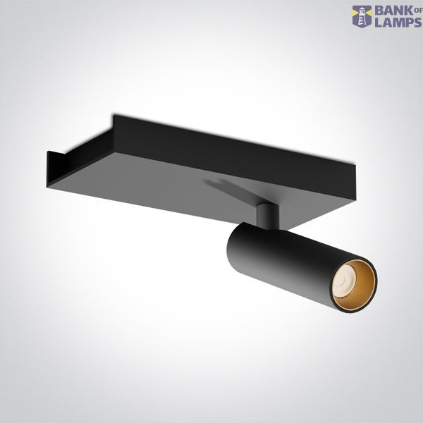 65004A/B/W BLACK 5W WW IP20 230V image 1