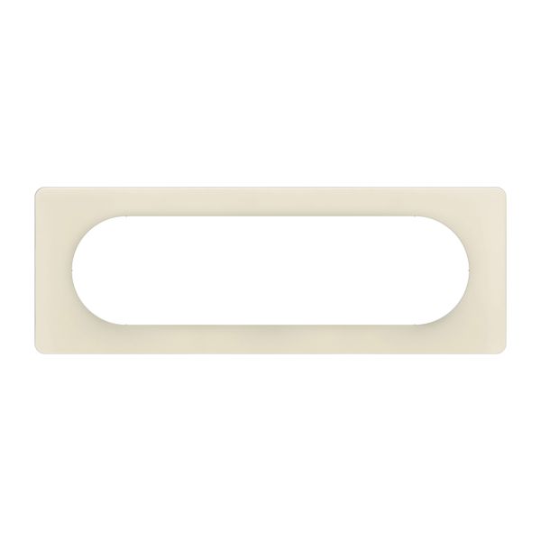 PLATE 3G LARGE ALMOND WHITE image 4