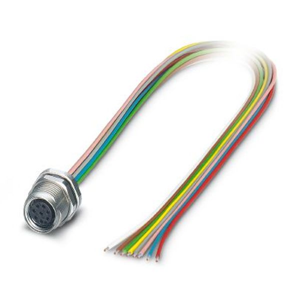 SACC-DSI-M8FS-8CON-M10/0,5 - Device connector, rear mounting image 2