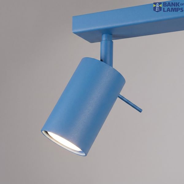 Ceiling lamp RING 4L azure image 6