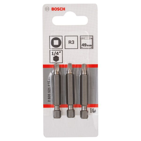 Screwdriver bit Extra Hard R3, 49 mm 3 pcs. image 2