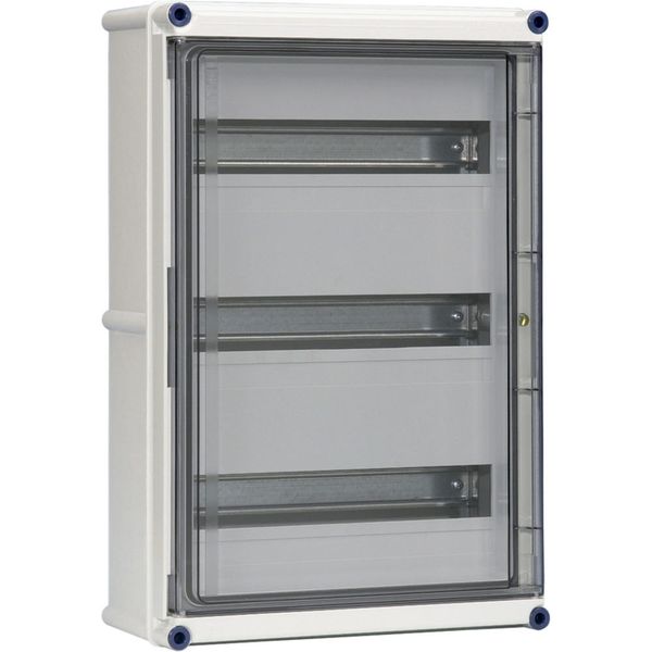Encl. hinged cover+top head rail 3 slots image 3