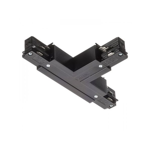 EUTRAC T connector, polarity left black 230V image 1