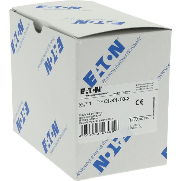 CI-K1-T0-2 Insulated enclosure, HxWxD=120x80x95mm, for T0-2 image 10