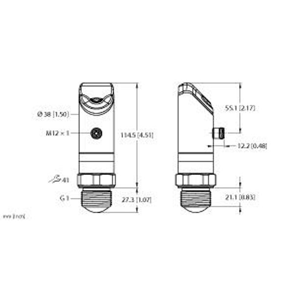 Radar Sensor Level Control   LRS510-10-69-LI2UPN8-H1141 image 1
