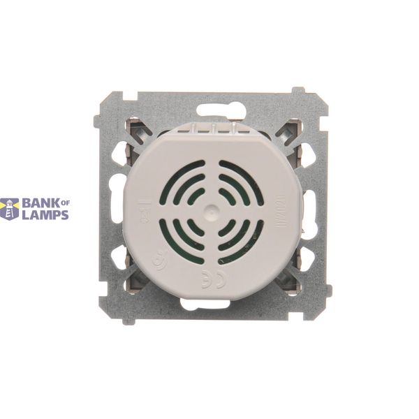 Electronic roller blind switch/push button, 6A, graphite mat image 1