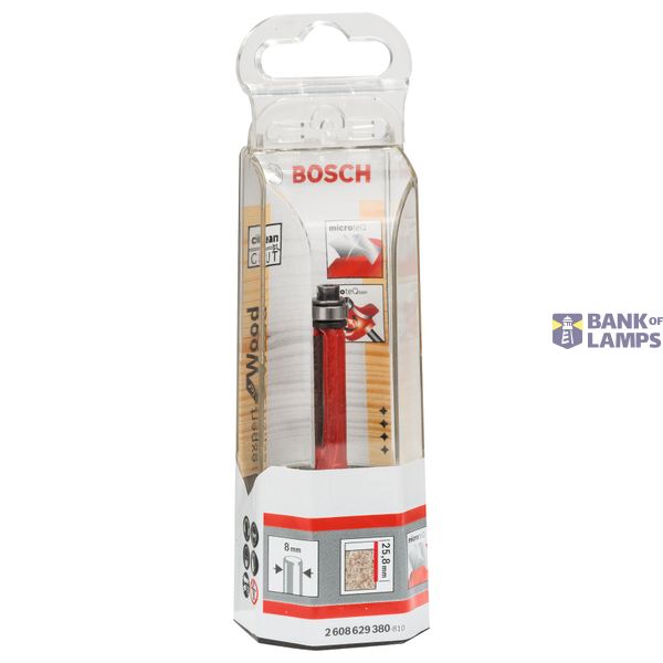 Expert for Wood Laminate trim bit, 8 mm, D1 9.5 mm, L 25.8 mm, G 71.5 mm image 2