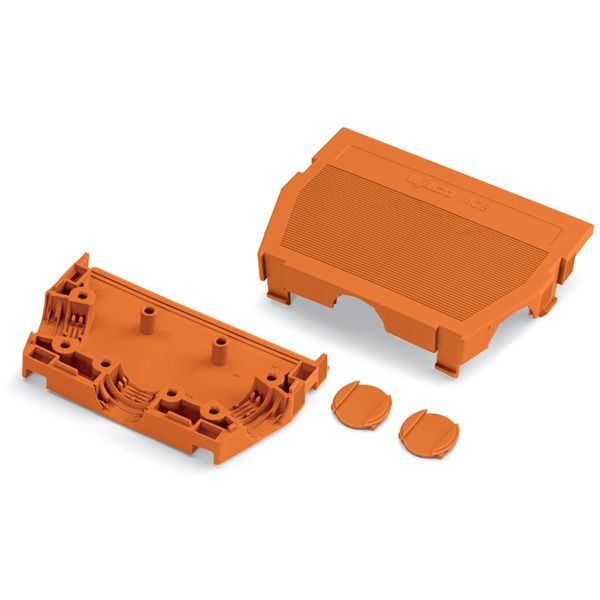 Strain relief housing orange image 5
