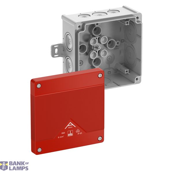 Junction box, Type of protection IP66, max. 6², Impact strength IK07, Protection class II, Ui 1000V AC, Ui 1000V DC, DLG, VDE, Halogen free image 1