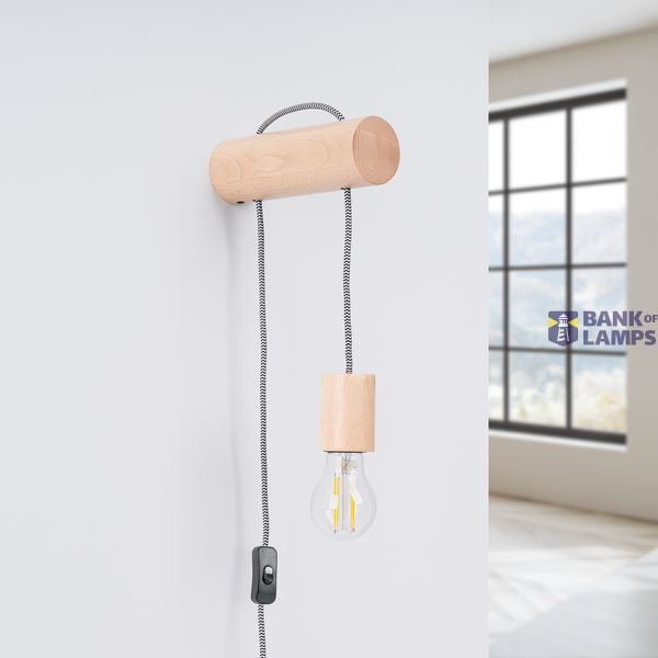 LOFT STYLE WALL LAMP FROM THE NIMBI SERIES WITH A SWITCH AND E27 THREAD image 8