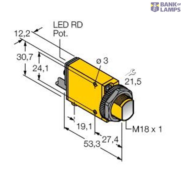 Photoelectric Sensor Convergent Mode Sensor   SM312CVSCMHS image 1