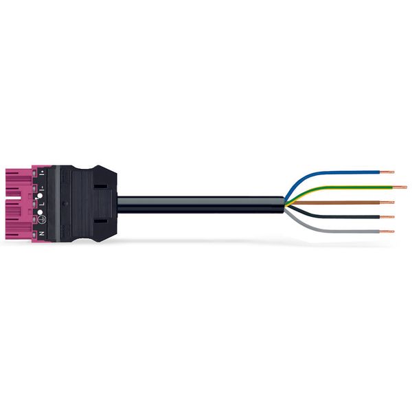 pre-assembled interconnecting cable Cca Socket/plug black image 3