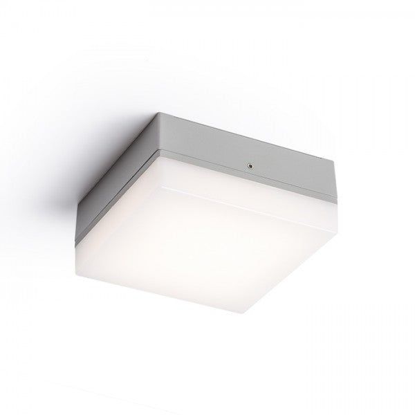 SPECTACLE surface mounted silver grey 230V LED 5W IP54 3000K image 1