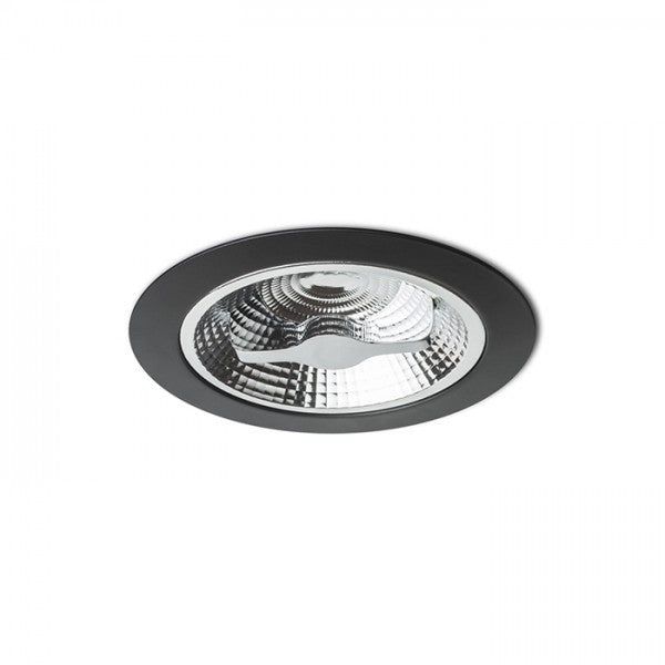 KELLY LED DIMM recessed black 230V LED 15W 45° 3000K image 1