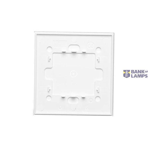 Double hotel room switch with indicator light, black matt, 10A, 2A image 2