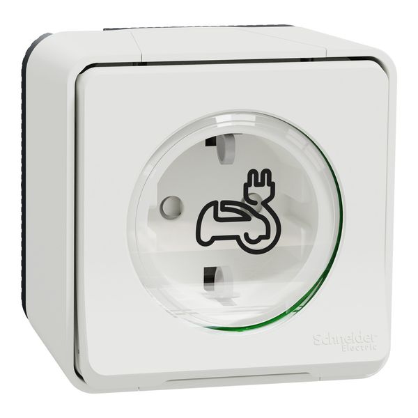 Mureva Styl Reinforced Socket surface White image 1