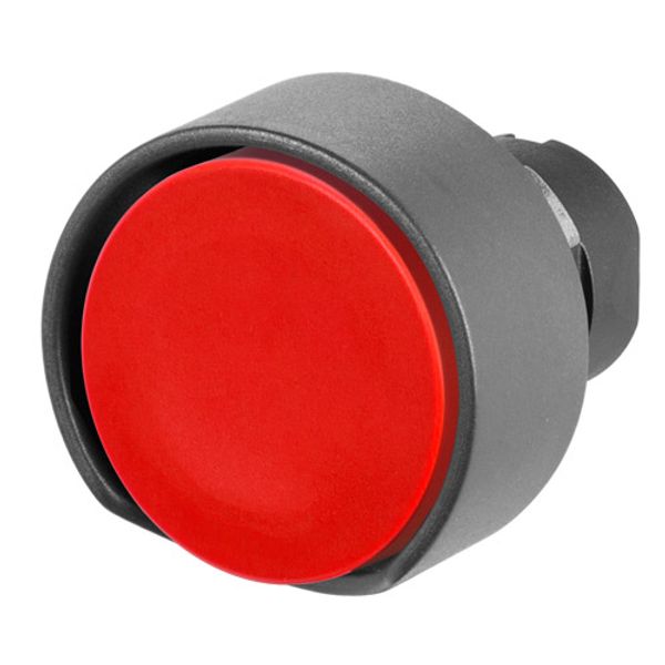 Push-button Ø 32, guarded red image 1