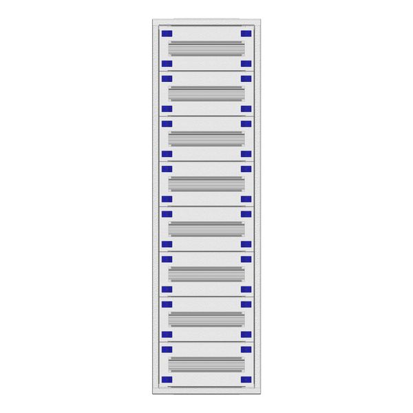Installation insert 1-24L complete, 8 rows, plastic image 1