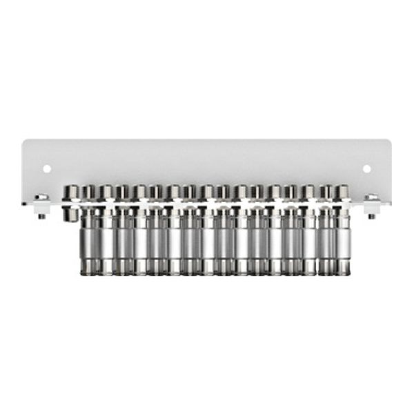 Earthing angles, 17 connectors,acc. to EN 60728-11,QEW17-09N image 1