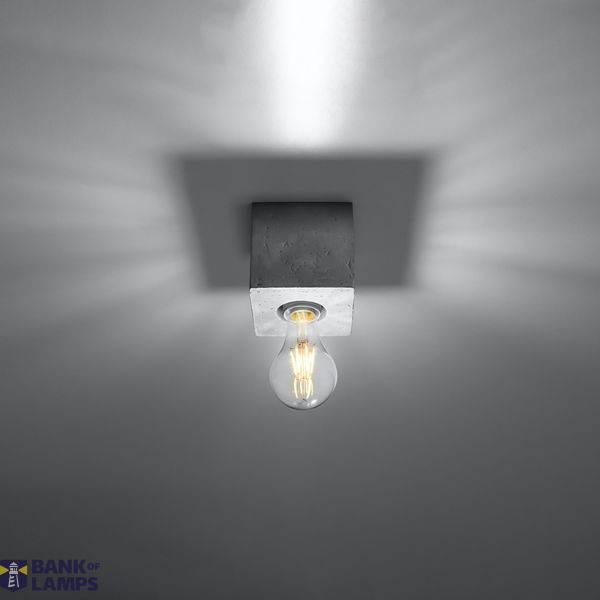 CEILING ARIZ CONCRETE E27 1X60W IP20 image 7