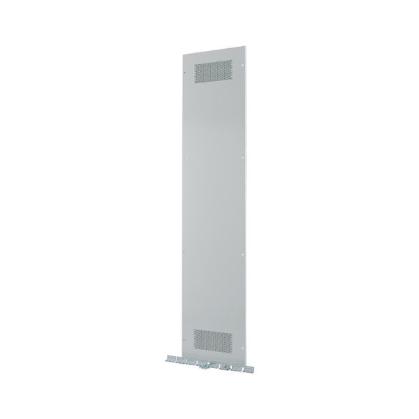 XTSZFFPV31-W425 Front plate (section high), ventilated, W=425mm, IP31, grey image 4