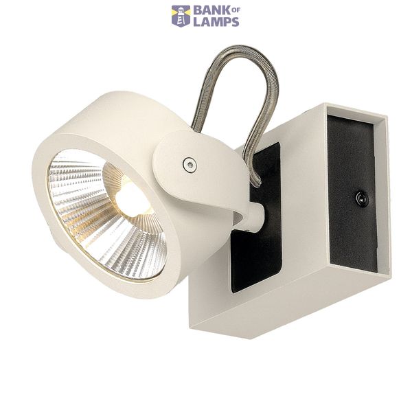 KALU LED 1 Wall- & ceiling luminaire 1x10W 3000K white/black image 1
