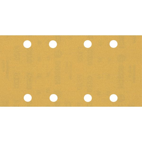 EXPERT C47 Sandpaper with 8 holes for Orbital Sanders 93 x 186 mm, G 32 1-pc image 1
