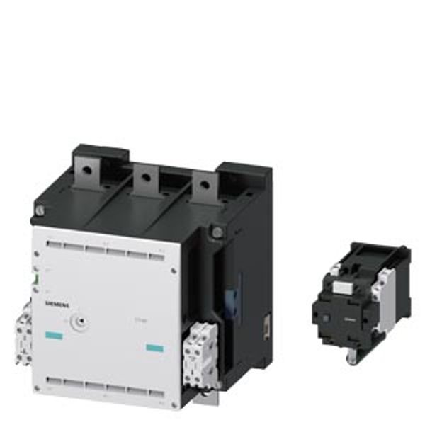 vacuum contactor AC-3e/AC-3 630 A, 335 kW / 400 V, Ue 1000 V, 3-pole, Uc: image 1