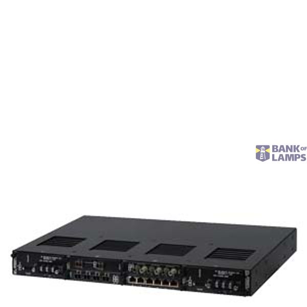 6GK6015-0AM23-3EC0-Z A01+B37+C37+D01+E01 The RUGGEDCOM RX1500 series is a utility grade layer 2 and layer 3 switch and router. 2x power supply (Hot Swappable) Field replaceable image 1
