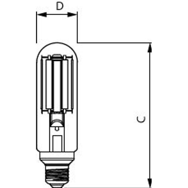 MAS LED SON-T UE M 3.6Klm 19W 727 E27 image 2