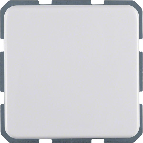 SCHUKO soc. out. hinged cover, splash-proteced flush-mtd IP44, p. whit image 1