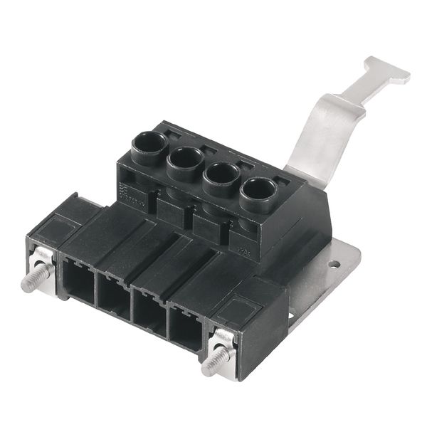 PCB plug-in connector, male plug, 7.62 mm, Number of poles: 6, 180°, Clamping yoke connection, Clamping range, max. : 6 mm², Box image 1