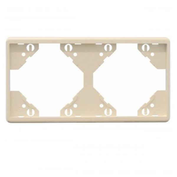 DOUBLE HORIZONTAL FRAME IVORY image 1