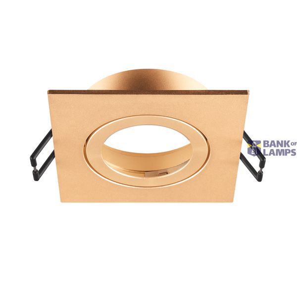 NEW TRIA® 68, ceiling installation ring, L: 8.2 W: 8.2 H: 2.6 cm, IP 20, rose gold image 1