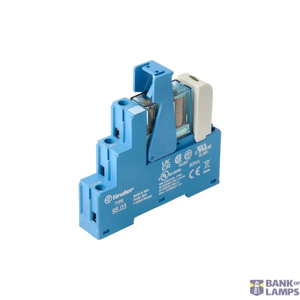 Rel. interface Mod.screw 1CO 10A/24VDC SEN/Agni+Au/LED/diode (48.31.7.024.5050) image 4