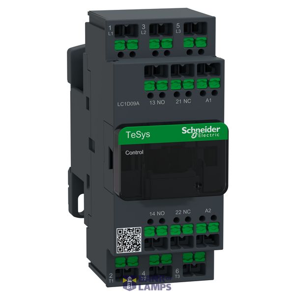 CTR Deca 09A 3P 120V AC Snap-in image 1
