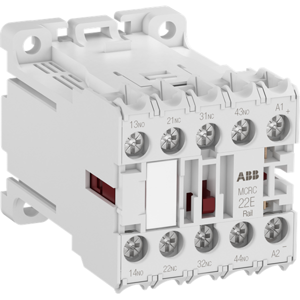 MCRC022ARWID-RAIL Mini Contactor Relay 2NO+2NC 72VDC image 2