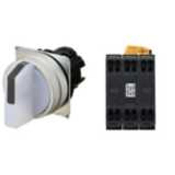 Selector A22NW Ã˜22, 3 position, Lighted, bezel brushed M, MANUAL, COLO A2246847M image 3