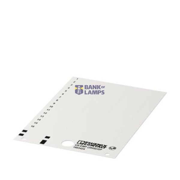 US-EMP (29X8)/GP - Plastic label image 1
