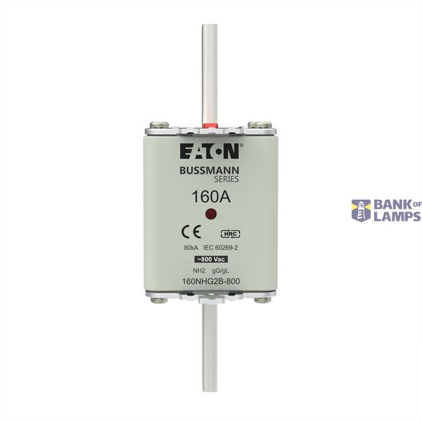 Fuse-link, LV, 160 A, 800 V AC, NH2, Class gG/gL image 3