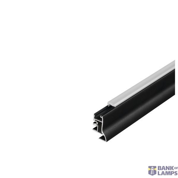 GLENOS skirting board 200, 2m, matt black image 4