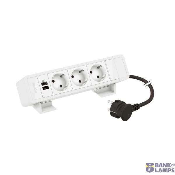 ON DESK 3 PC SCH USB AC CORDON image 1