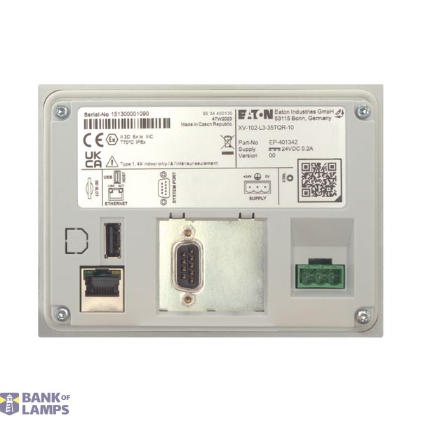 Touch panel XV-102, 24 V DC, 3.5 Inch, 1 x USB, 1 x RS-232, Linux, Res image 4