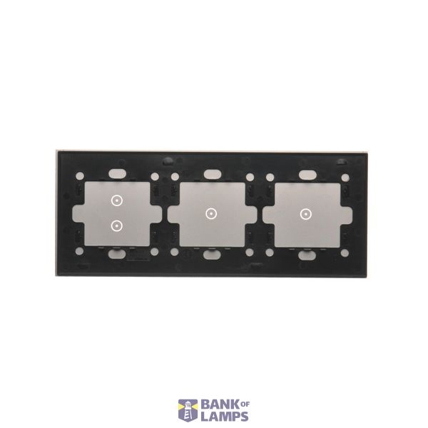 Dimmer for dimmable LED's, rotary-push, 1 pole, 230V, module, 2W÷200W, matt aluminum image 2