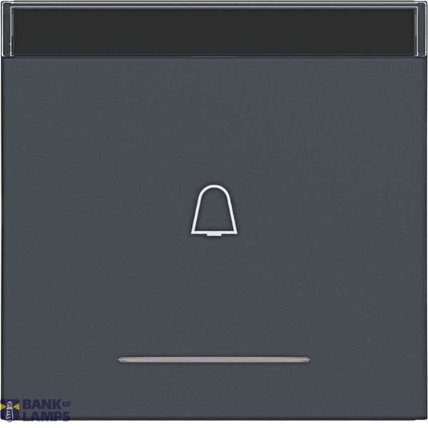 Rocker single, bell symbol imprint, clear lens, A.x/C.x, anthracite image 1