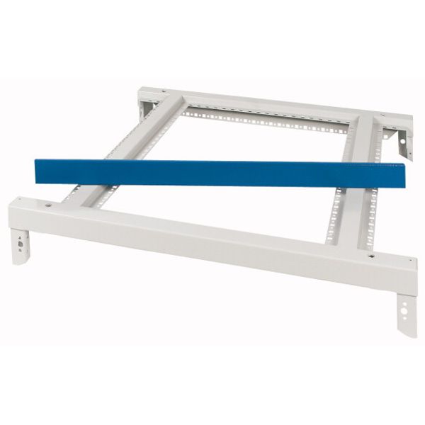 XTSZFBA-W800 Top frame with design strip, W=800mm, grey image 1