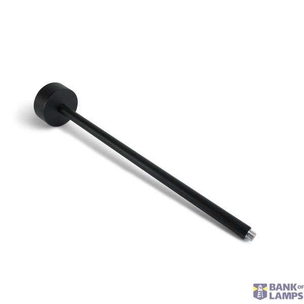 42004PN/B BLACK P&P SURFACE ROD 33cm IP20 image 1