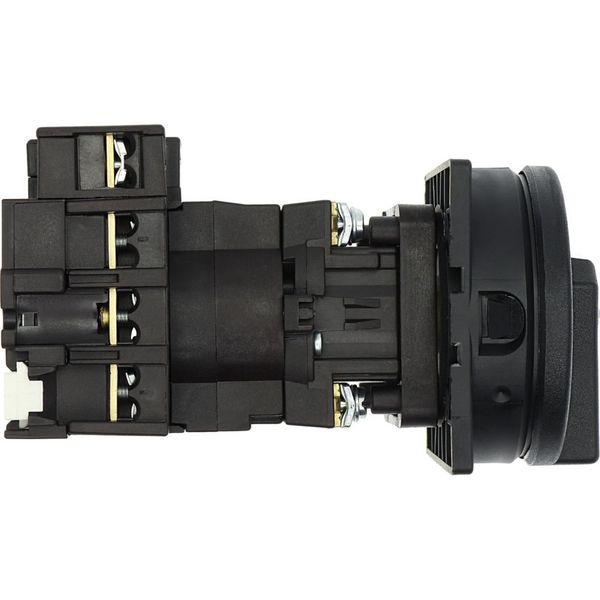 P1-25/V/SVB-SW/N Main switch, P1, 25 A, rear mounting, 3 pole + N, STOP function, With black rotary handle and locking ring, Lockable in the 0 (Off) position image 21